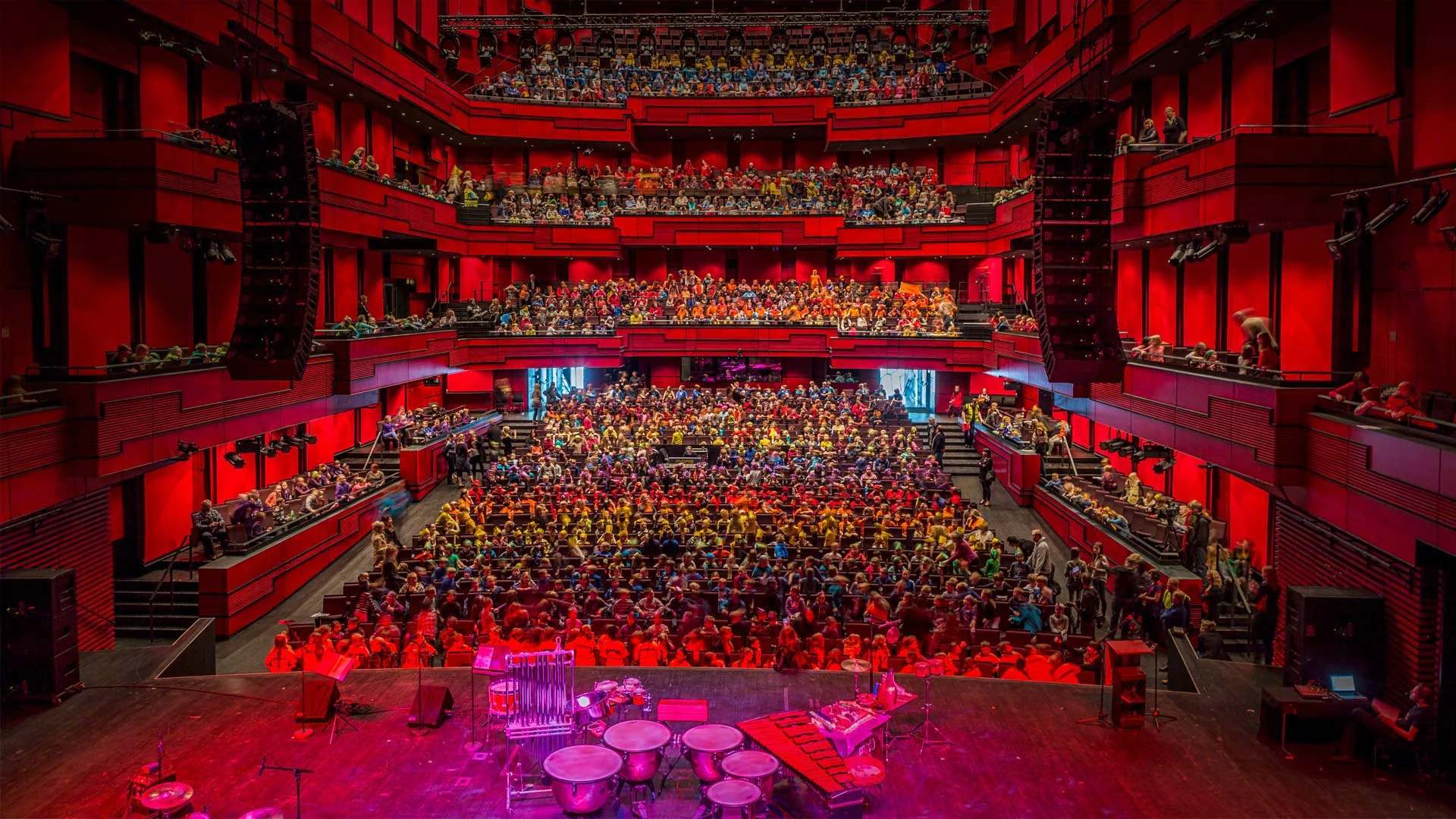 The Children's Cultural Festival at Harpa Concert Hall in Reykjavik, Iceland