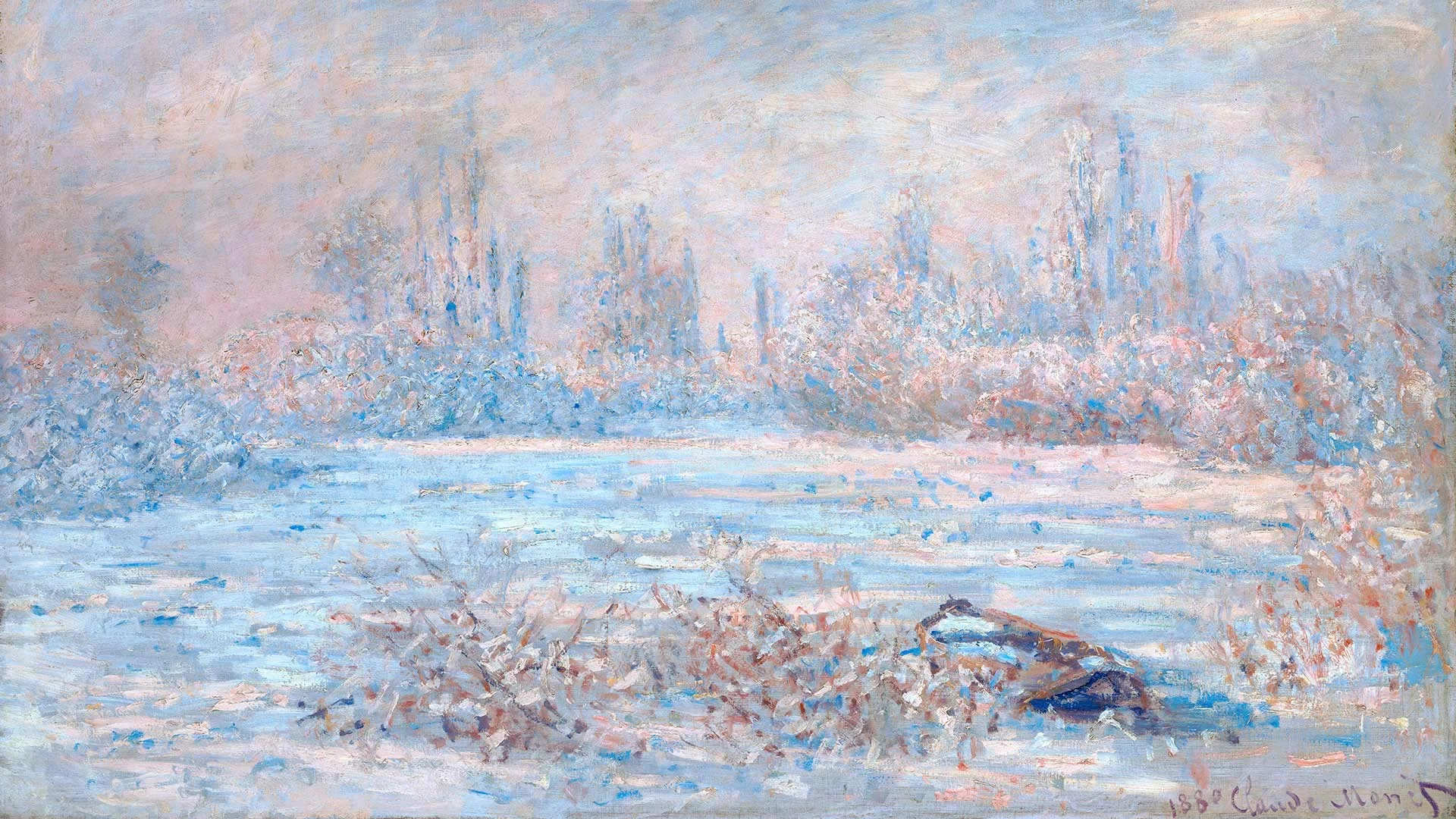 For Monet's birthday, at the Musée d'Orsay in Paris