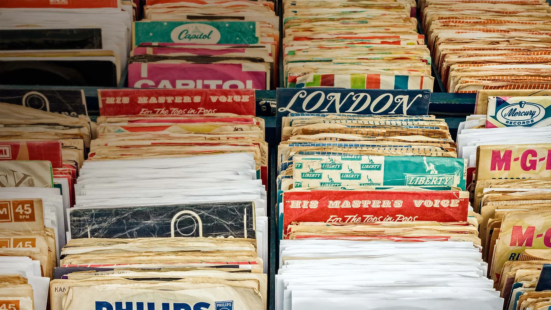 Vinyl records in Rosmalen, Netherlands