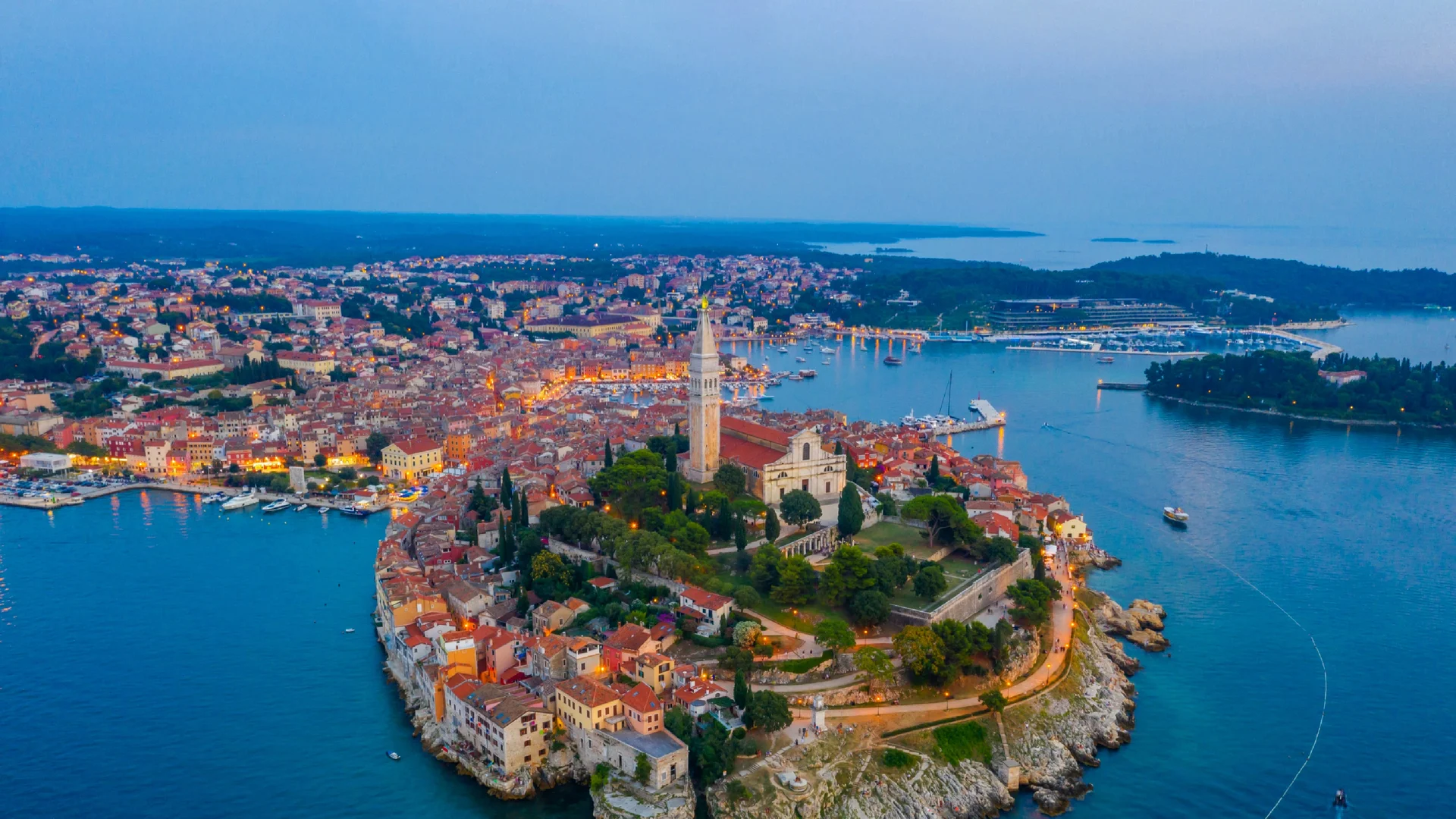 The Old Town of Rovinj, Croatia