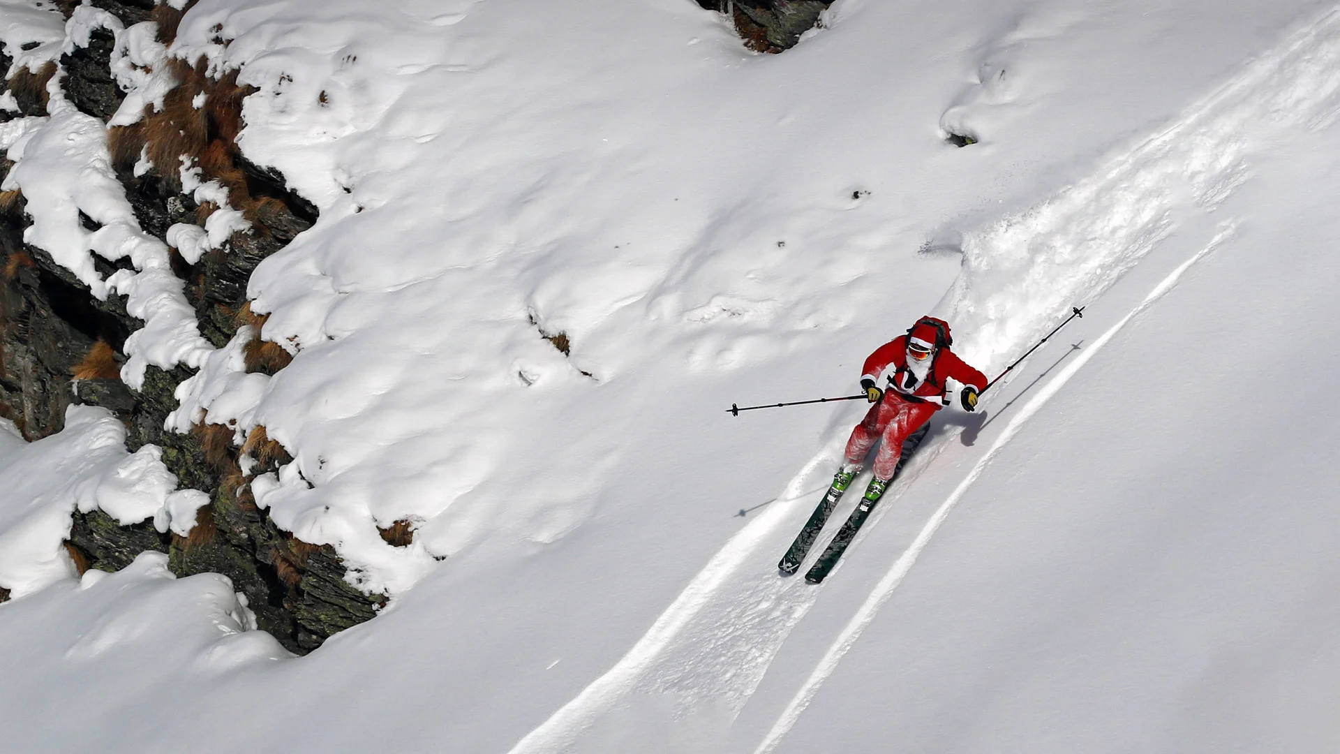 Saint Nicholas Day in Verbier, Switzerland