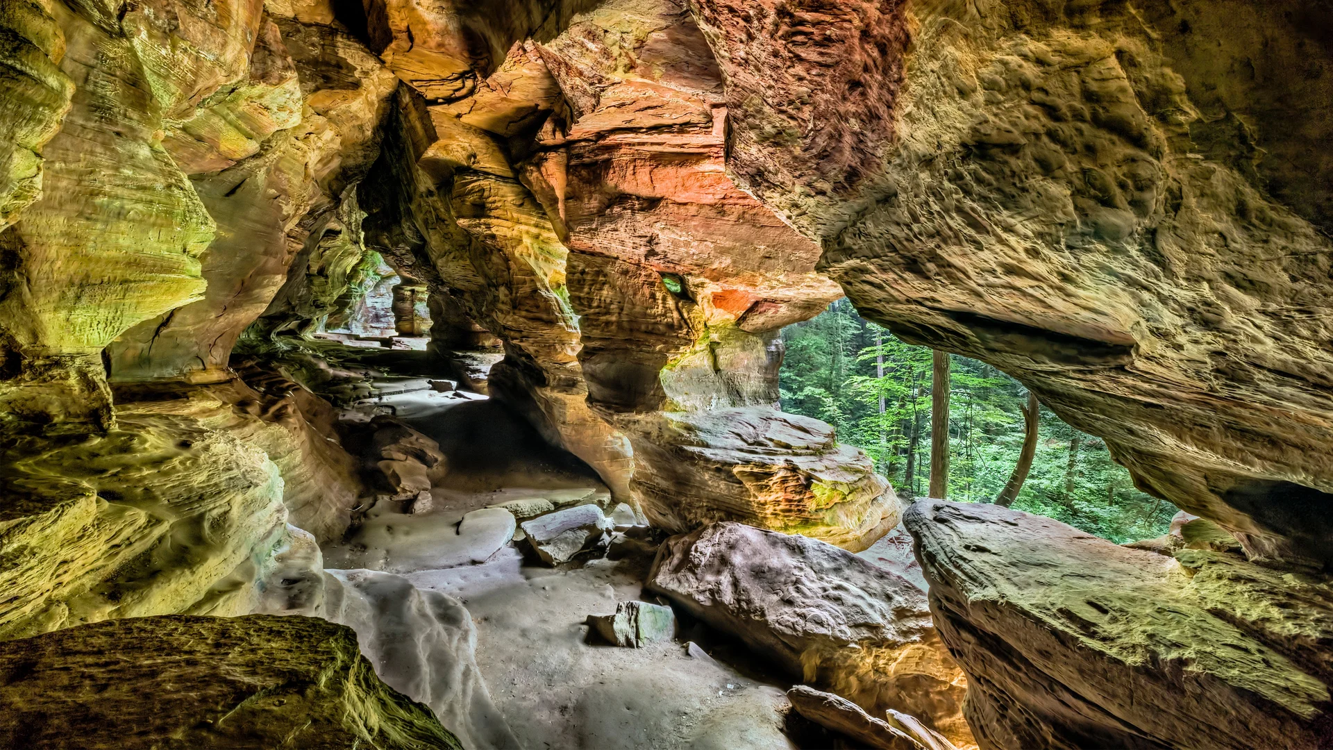 Climber on Denali, Denali National Park, Alaska