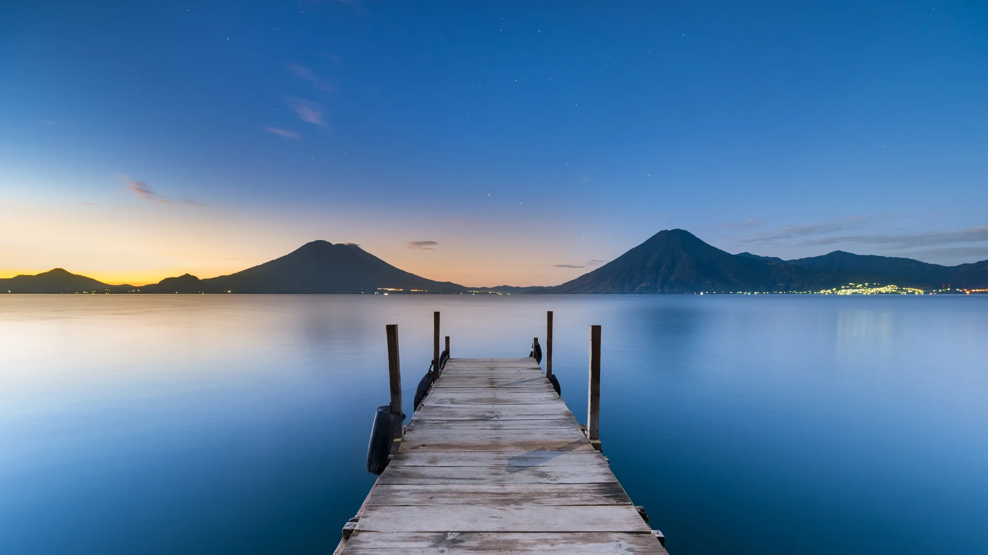 Sunrise at Lake Atitlán, Guatemala