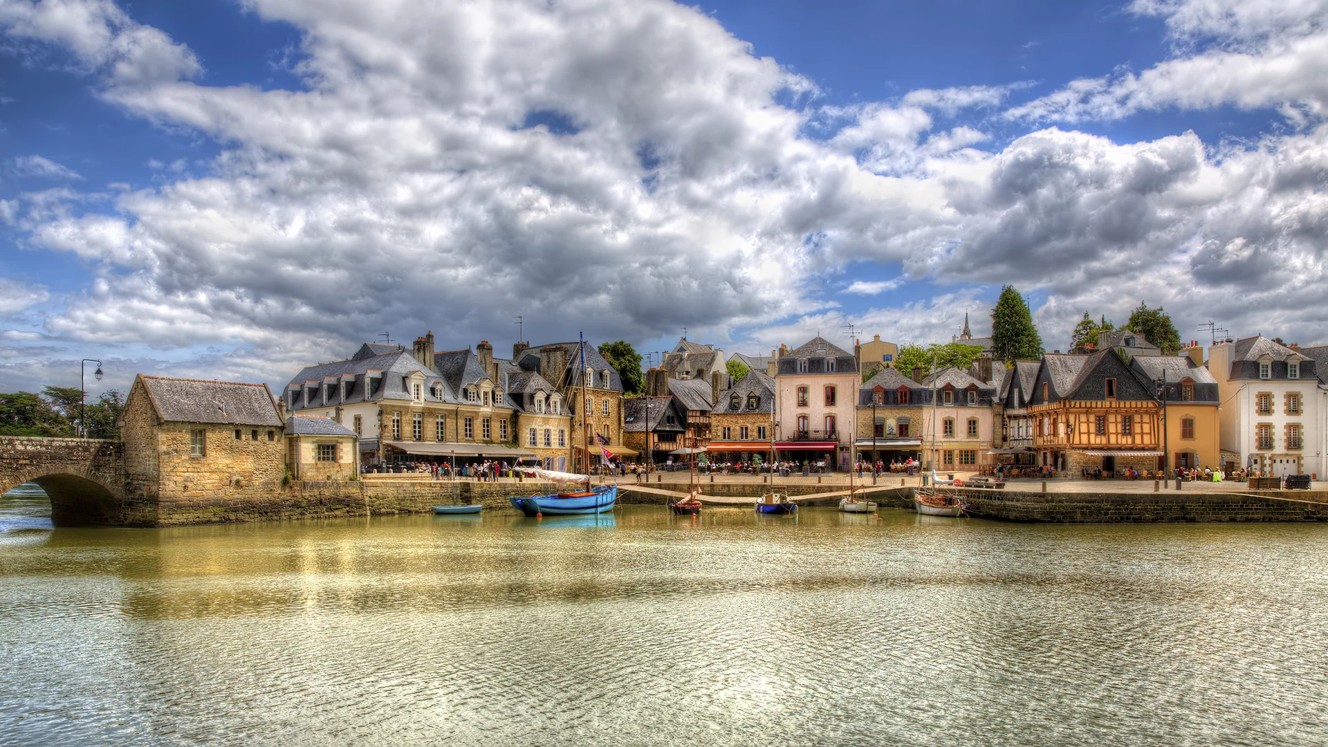 Port de Saint-Goustan, Auray, Brittany, France