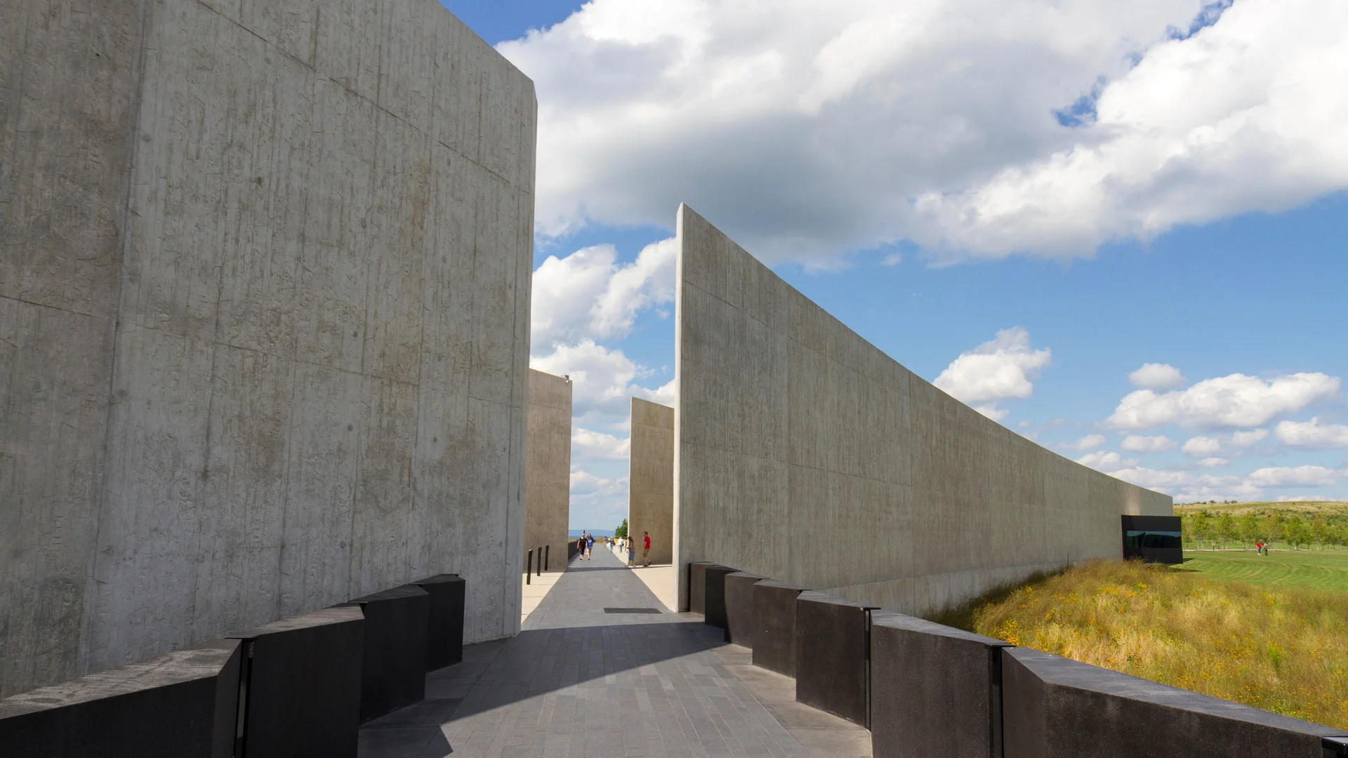 The Flight 93 National Memorial Visitor Center near Shanksville, Pennsylvania