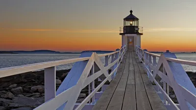 Marshall Point Lighthouse in Port Clyde, Maine