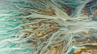 Tlikakila River Delta in Lake Clark National Park, Alaska