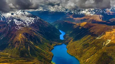 Fiordland National Park in South Island, New Zealand