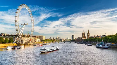 The River Thames, London, England