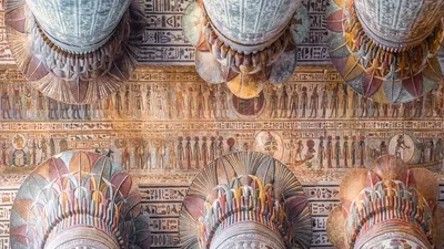 Ceiling of the Temple of Esna, Egypt