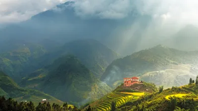 Rice fields at Sapa, Lào Cai, Vietnam