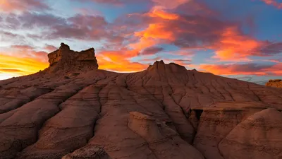 Hoodoos in Ah Shi Sle Pah Wilderness in San Juan County, New Mexico